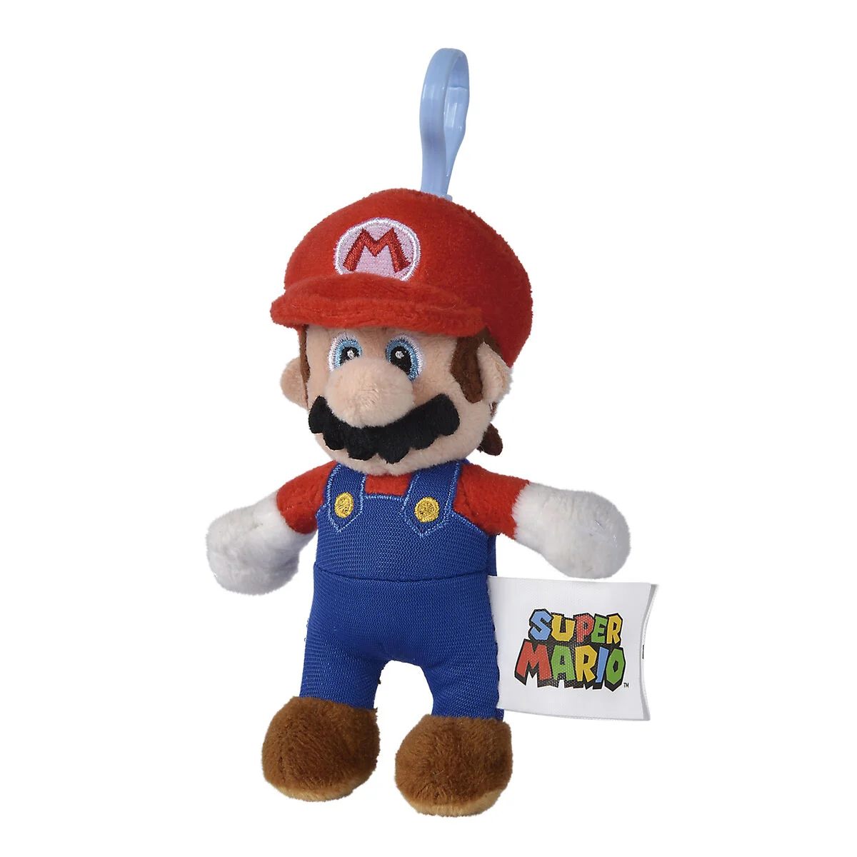 SUPER MARIO - Keychain Plush 12cm - 1 Unidade Aleatória
